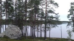 картинка Домик на озере Нюк от Базы в Карелии
